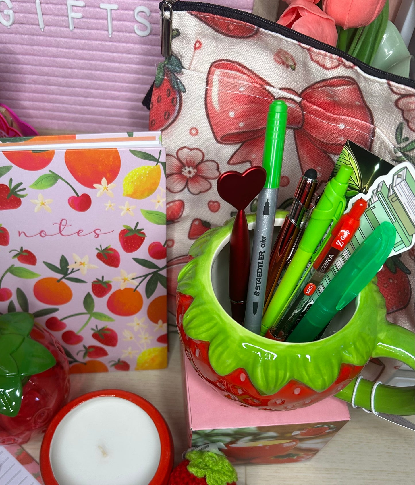 Strawberry Delight Bookish Bundle