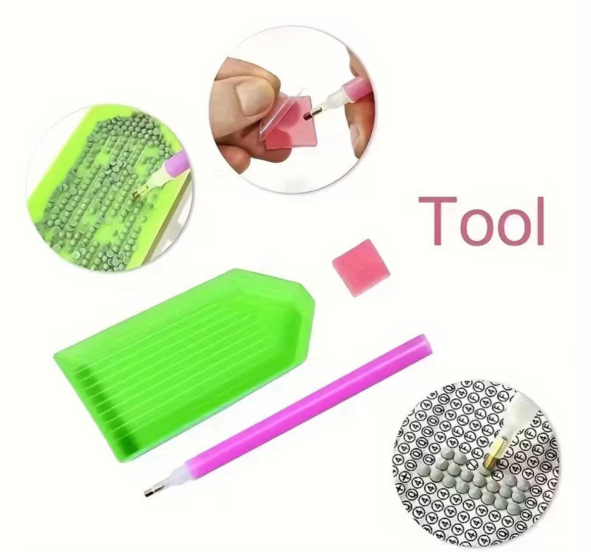 30x30cm Sunflower Highland Cow Diamond Art Painting Kit