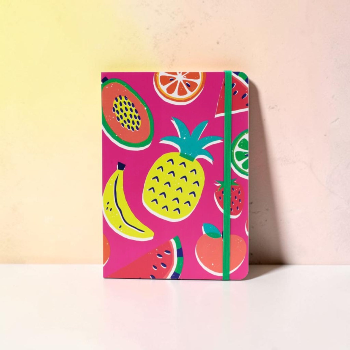 Summer Fruits A5 Lined Notebook