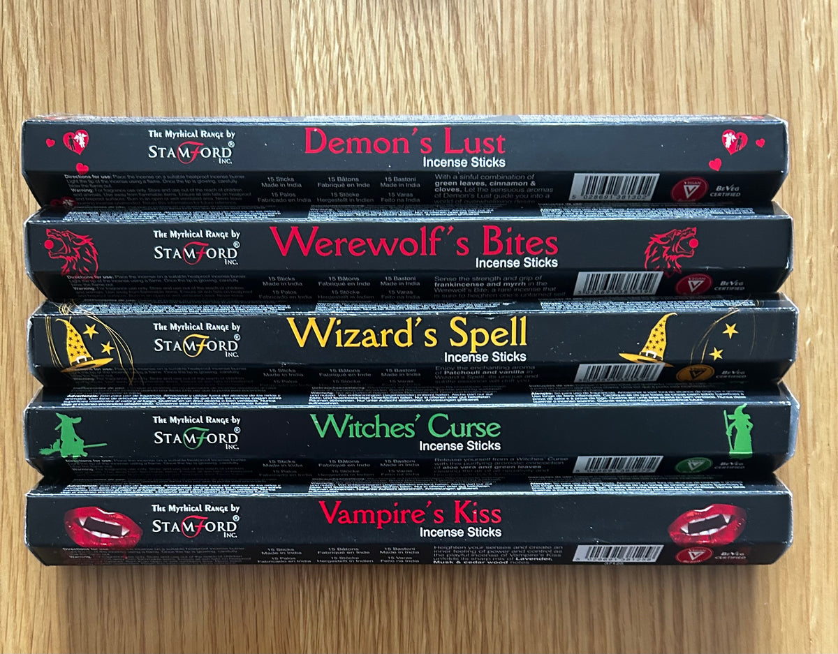 Spooky Incense Stick Gift Bundle Halloween Gift