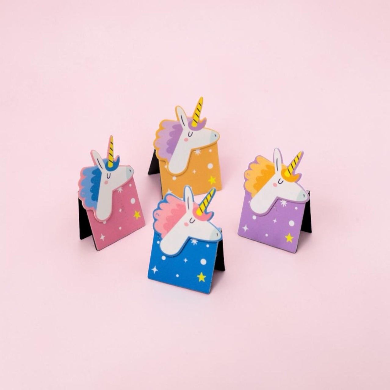 Unicorn Magic Set of 4 Magnetic Bookmarks