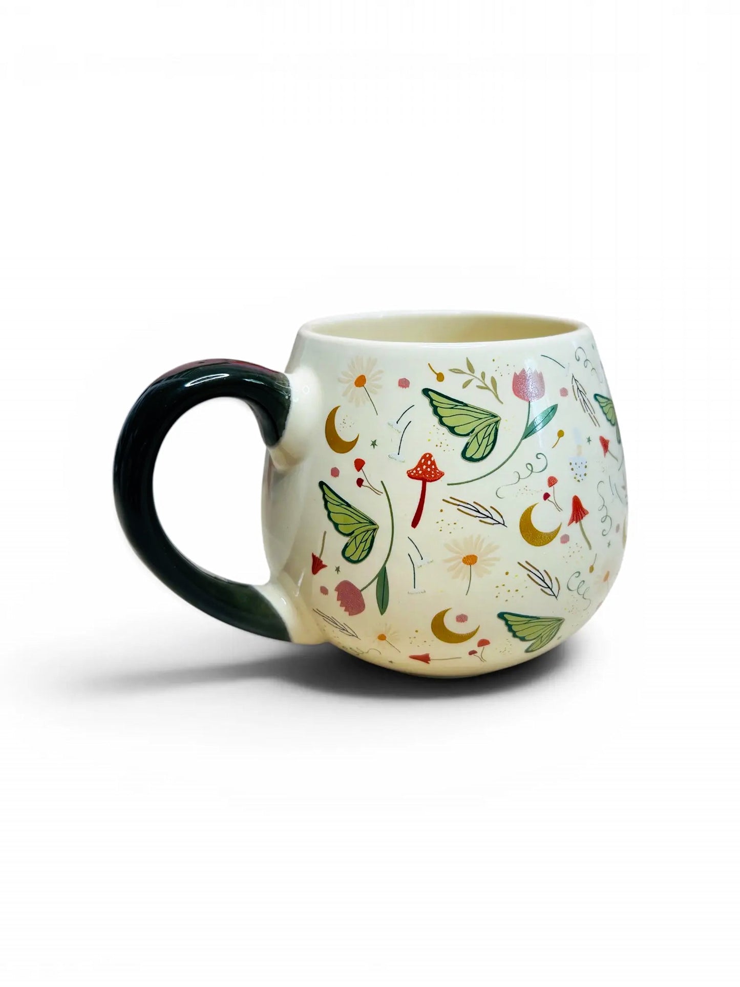 Fairy Folklore Print Rounded Ceramic Mug