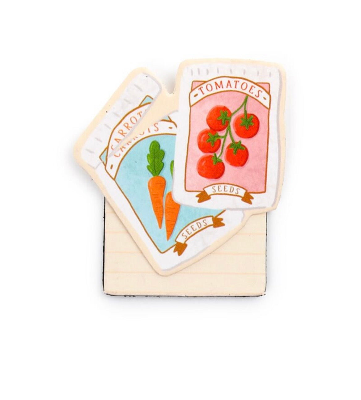 In The Garden Set of 4 Magnetic Bookmarks