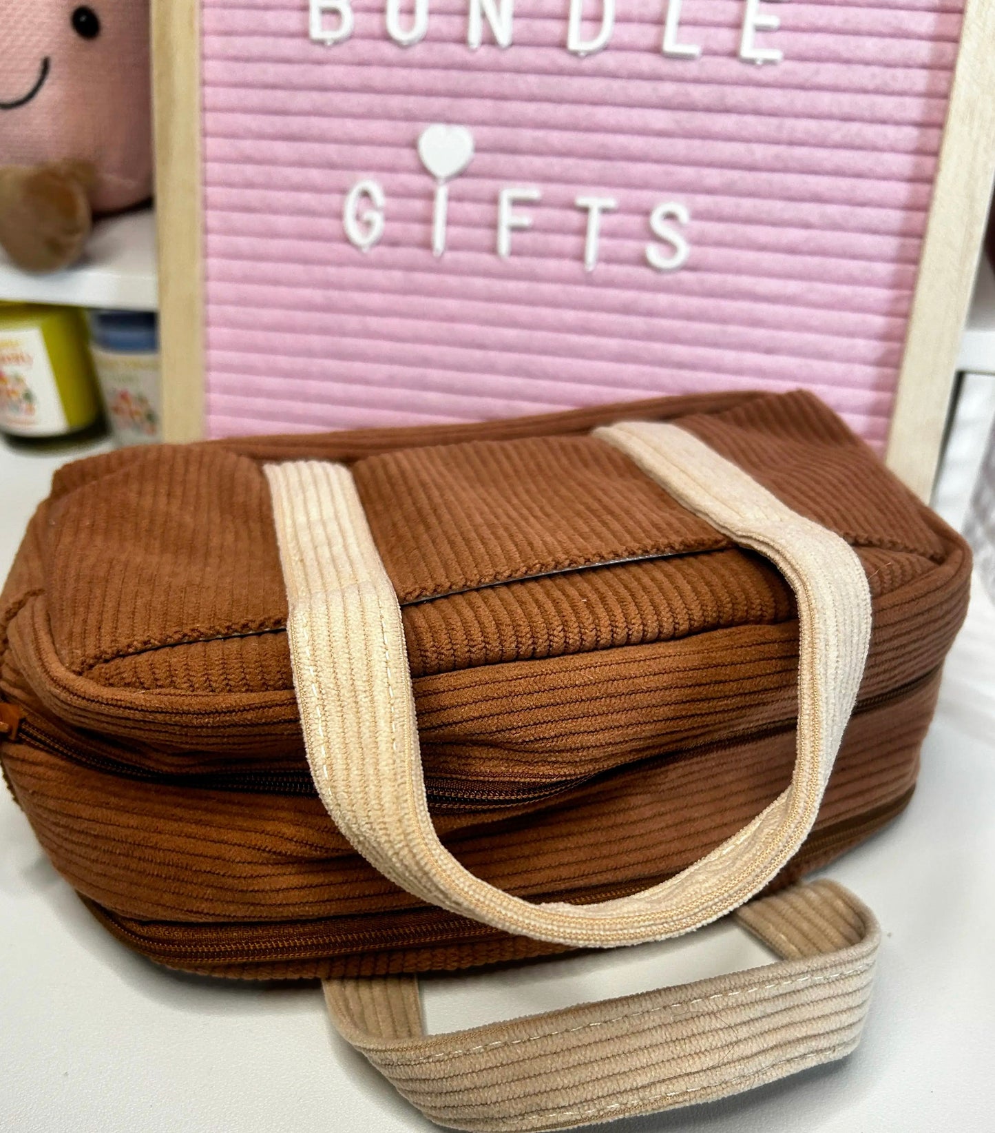 Small Corduroy Pencil Bag