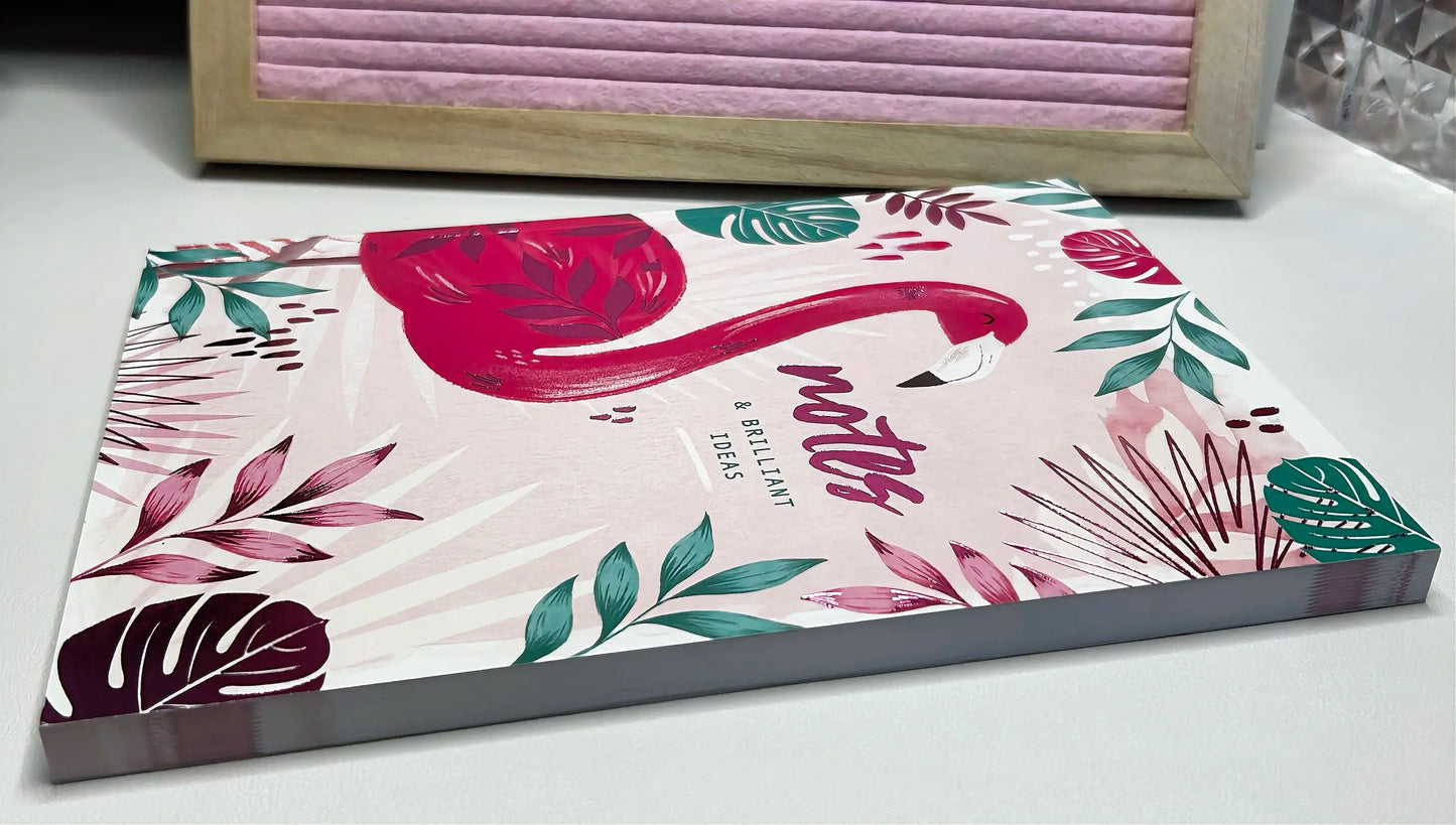 Flamingo A5 Softcover Notebook