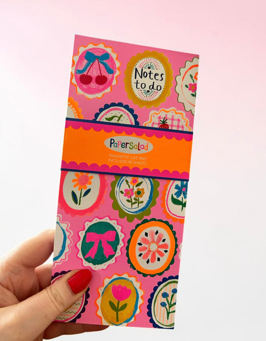 Magnetic List Pad by Paper Salad