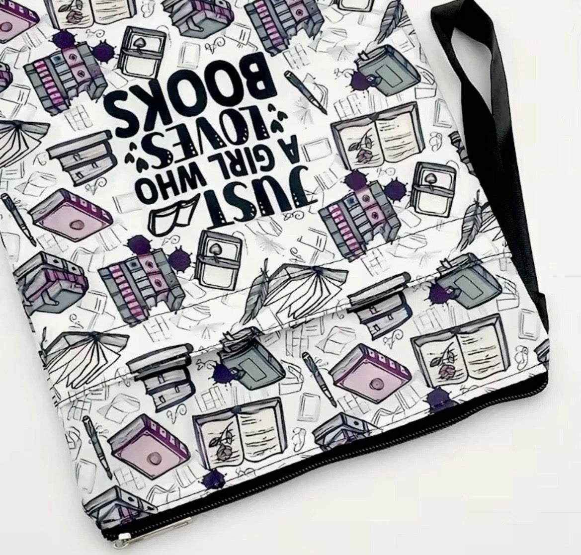 Just a Girl Who Loves Books Book Sleeve
