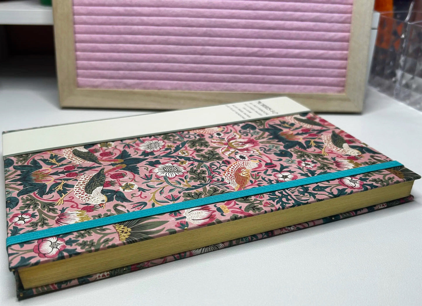 William Morris Strawberry Thief A5 Hardcover Notebook