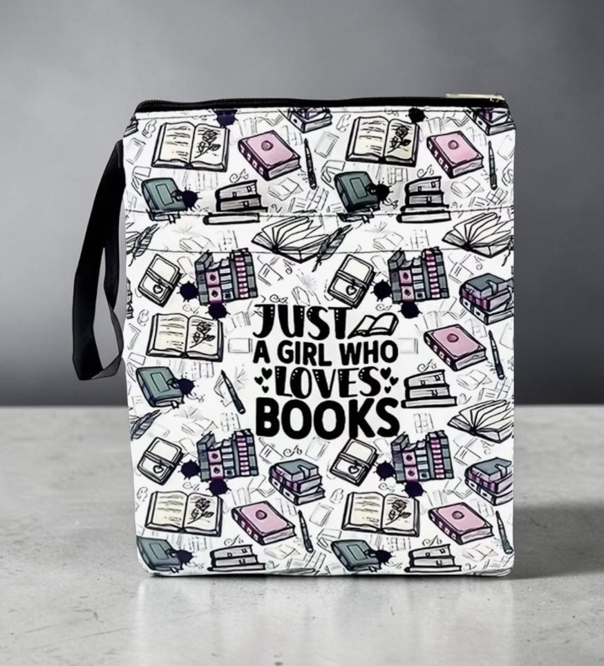 Just a Girl Who Loves Books Book Sleeve