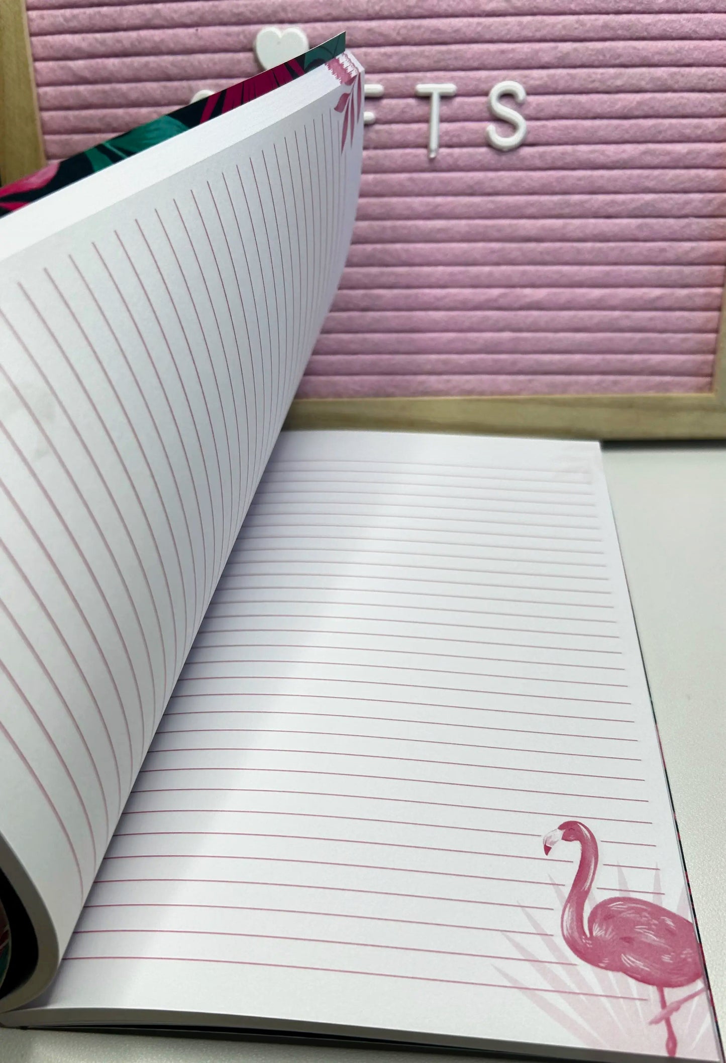 Flamingo A5 Softcover Notebook