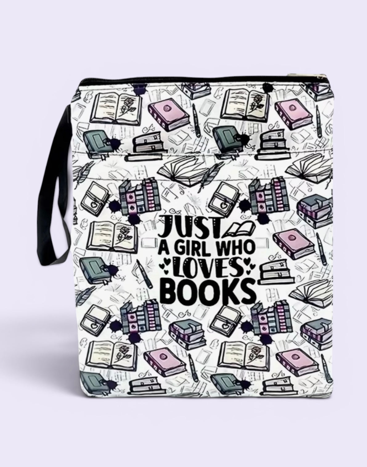 Just a Girl Who Loves Books Book Sleeve