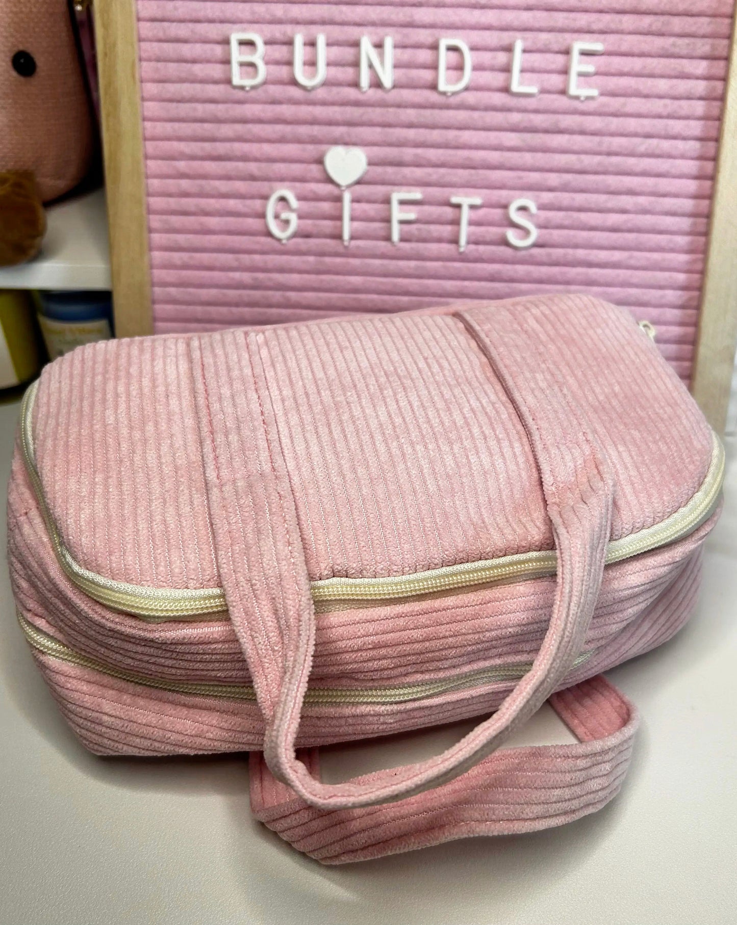 Small Corduroy Pencil Bag