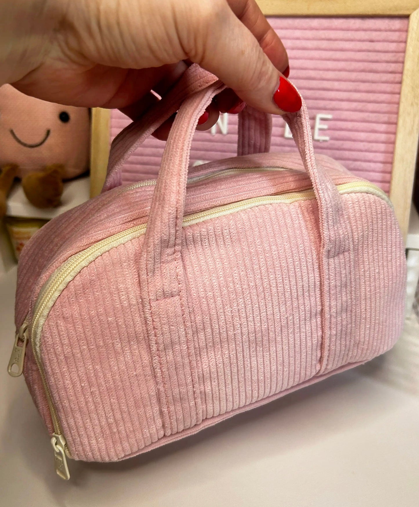 Small Corduroy Pencil Bag
