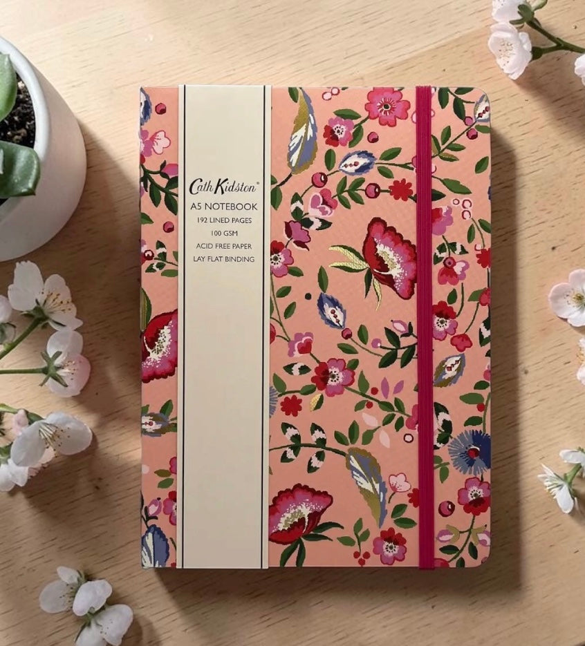 Cath Kidston Flowers A5 Softcover Notebook