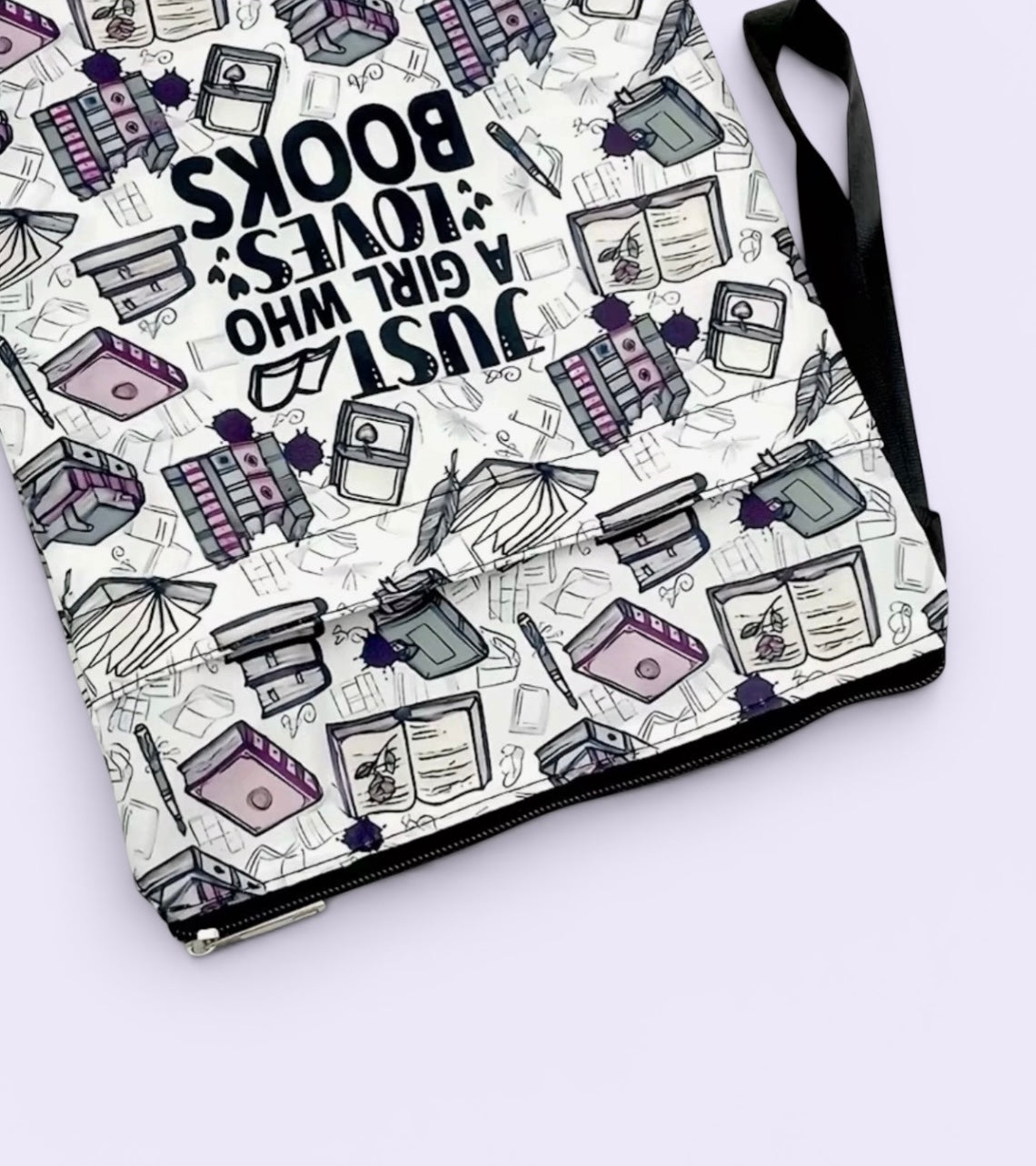 Just a Girl Who Loves Books Book Sleeve