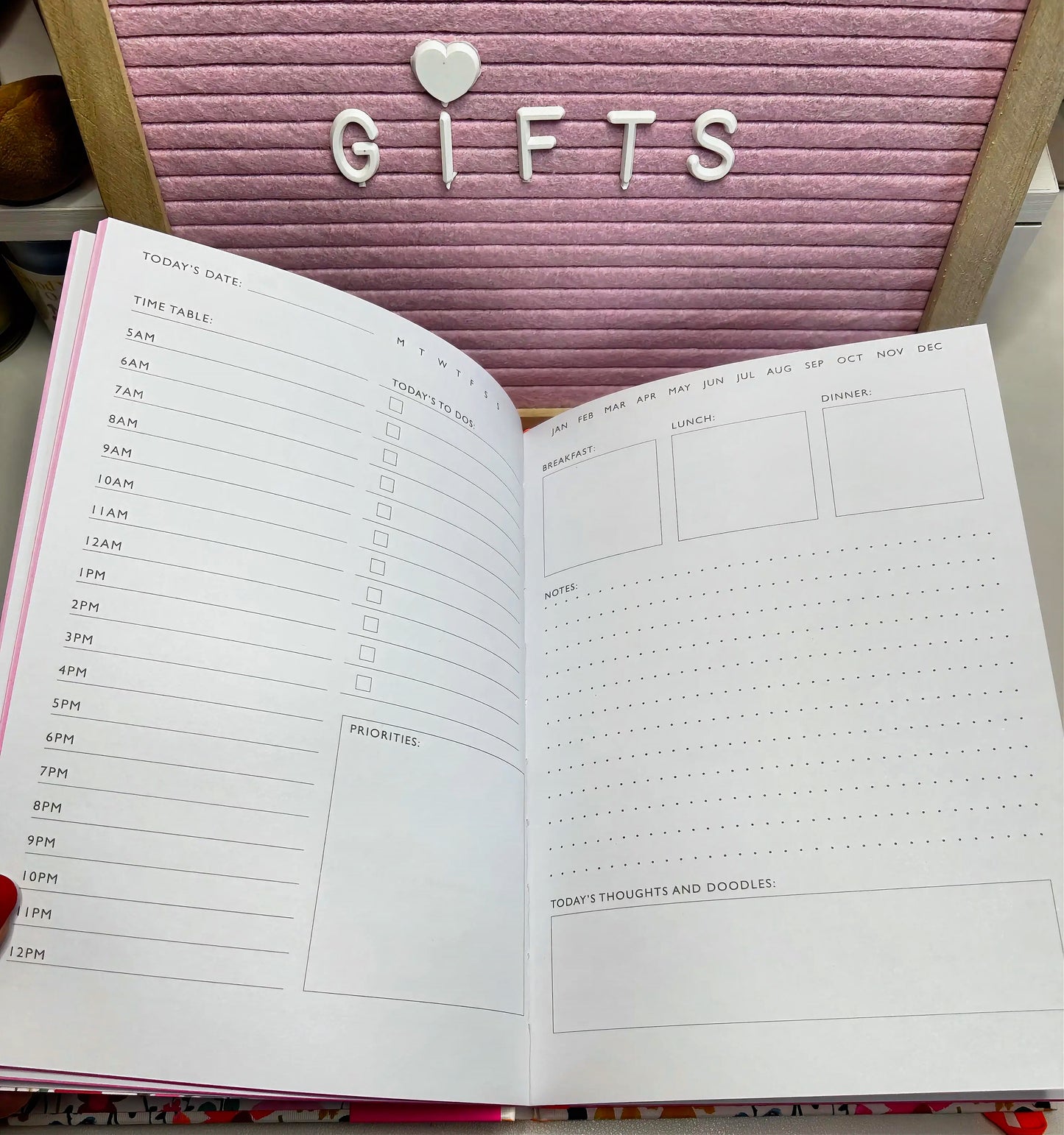 Premium A5 Vibrant Planner by Paper Salad