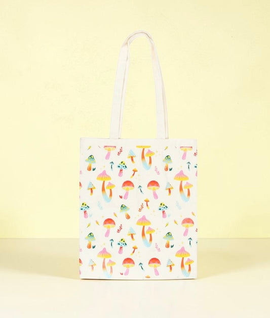 Hippie Vibes Fungi Tote Bag