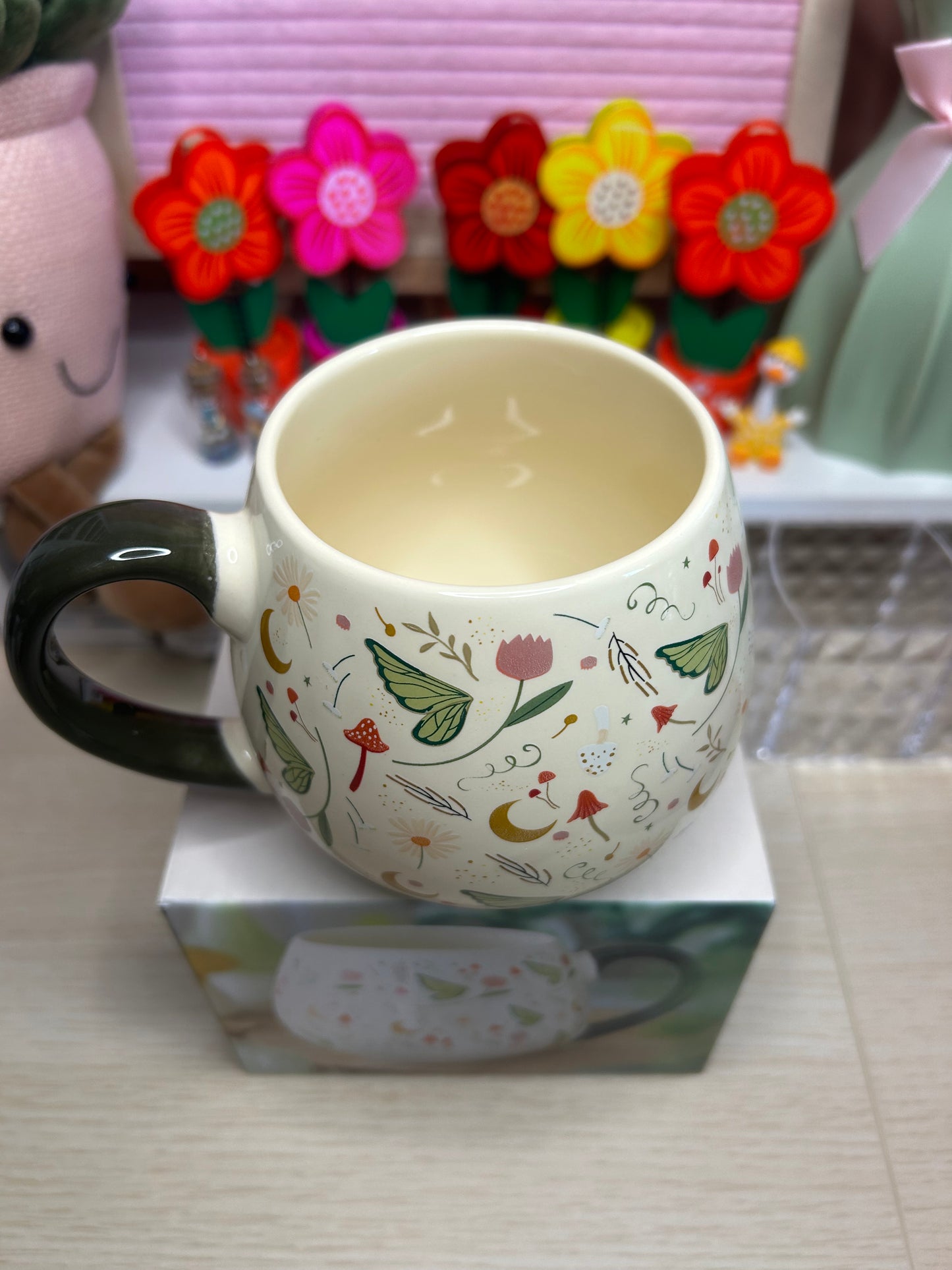 Fairy Folklore Print Rounded Ceramic Mug