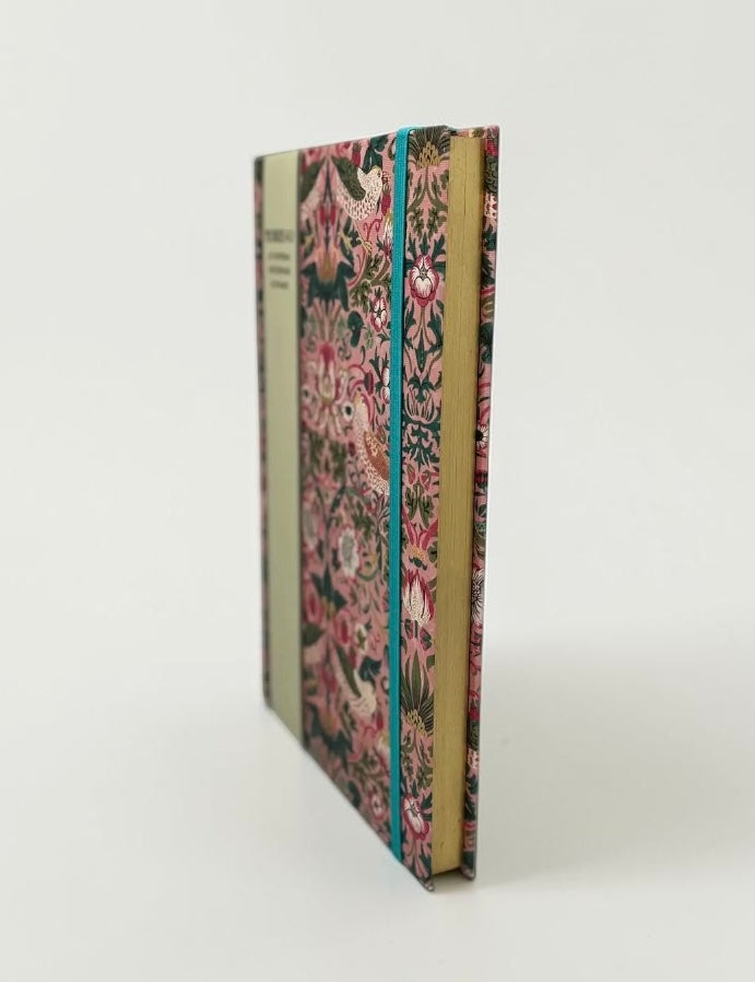 William Morris Strawberry Thief A5 Hardcover Notebook