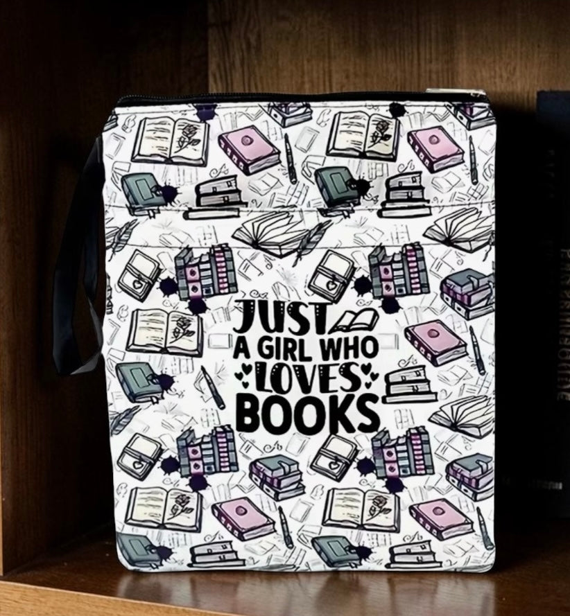 Just a Girl Who Loves Books Book Sleeve
