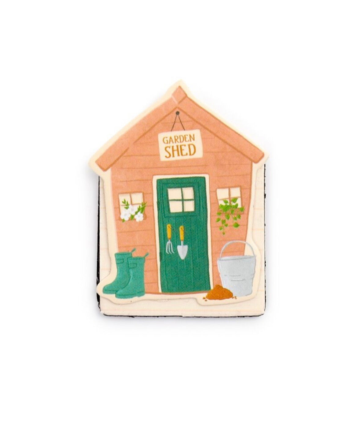 In The Garden Set of 4 Magnetic Bookmarks