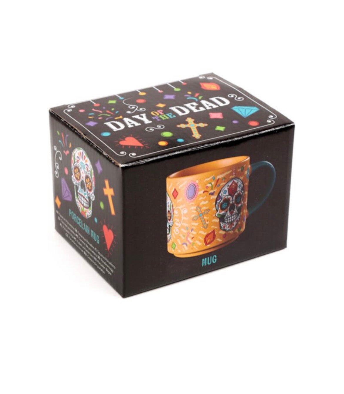 Day of the Dead Large 470ml Porcelain Mug