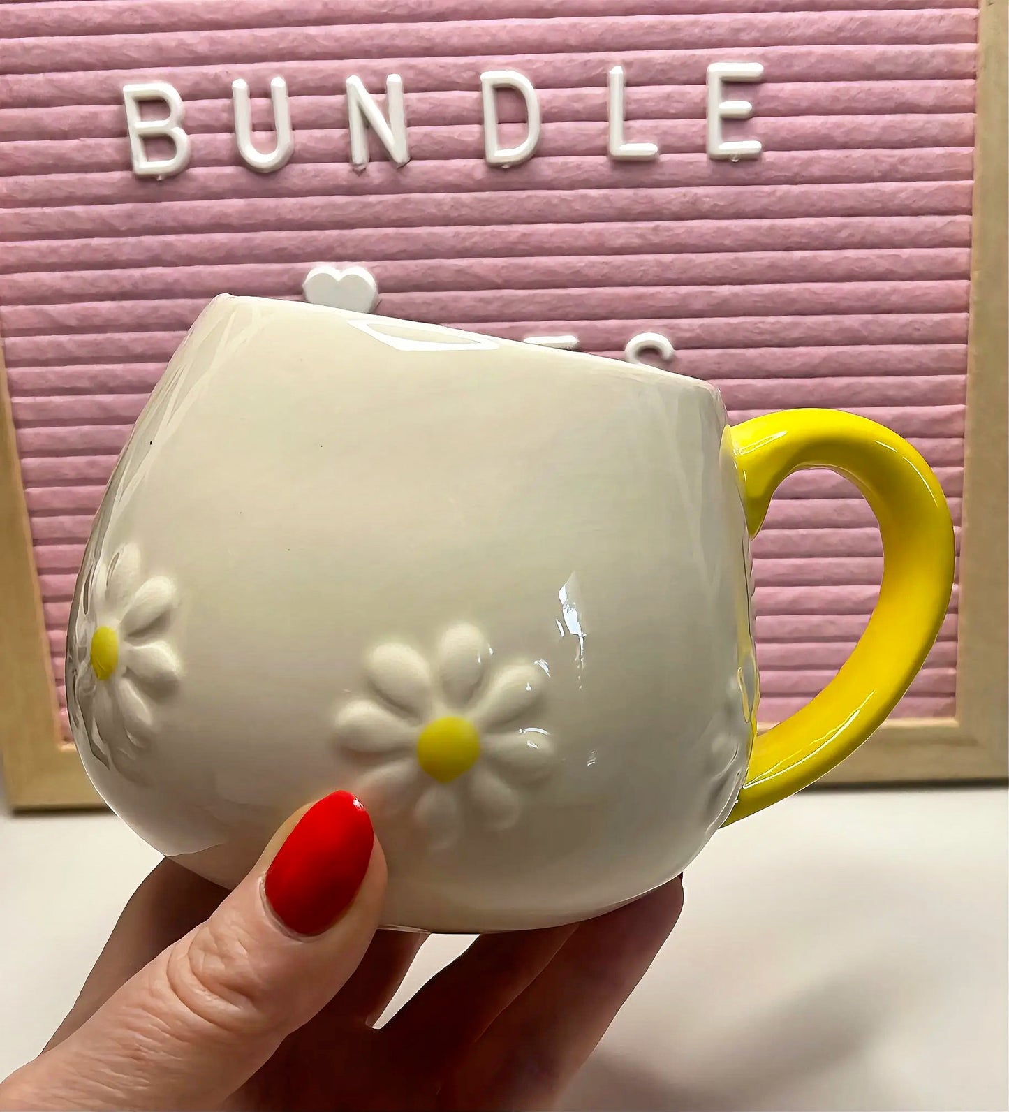 Daisy Rounded Mug