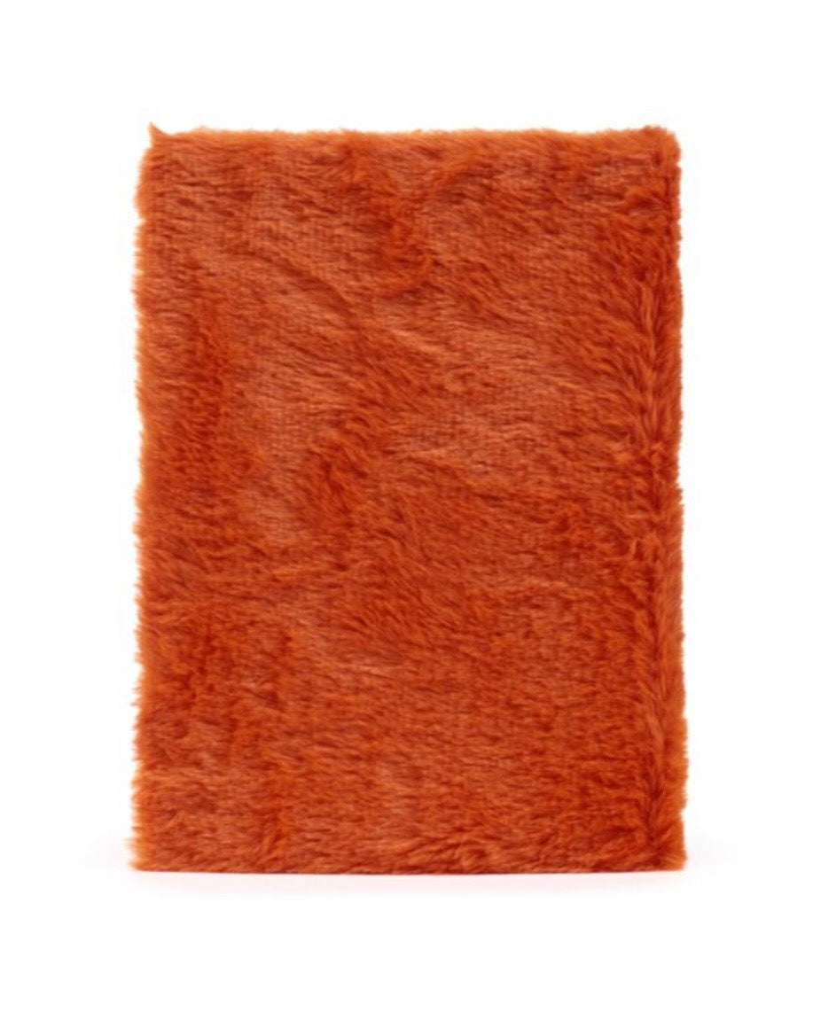 A5 Plush Highland Cow Lined Notebook