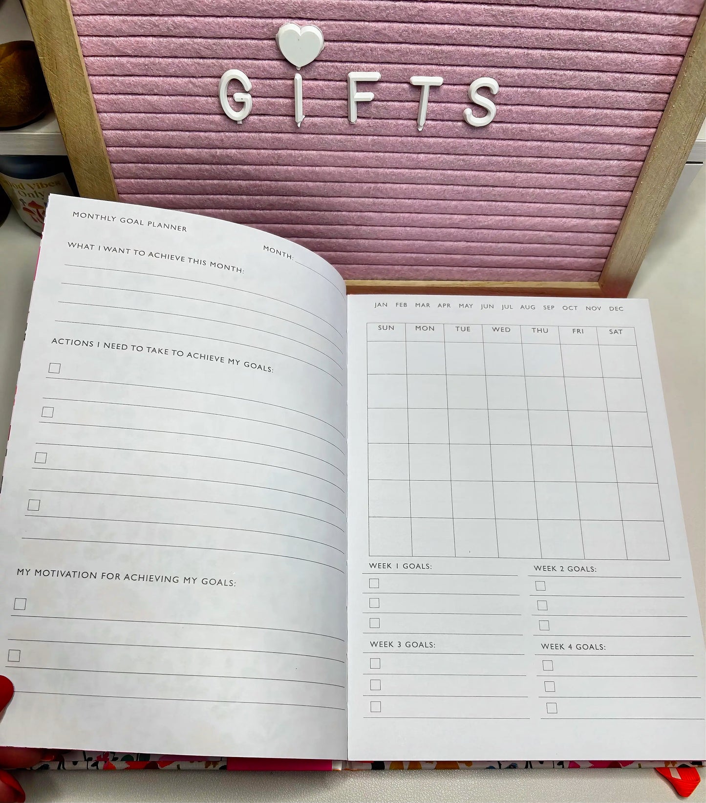 Premium A5 Vibrant Planner by Paper Salad