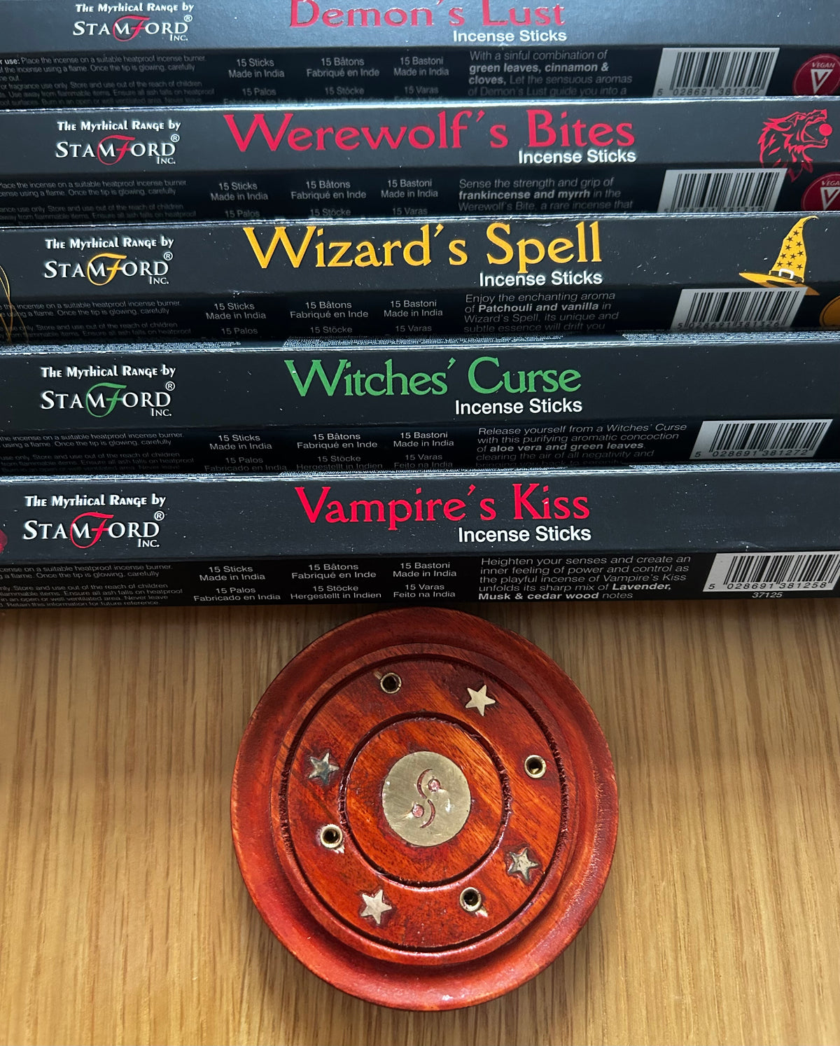 Spooky Incense Stick Gift Bundle Halloween Gift