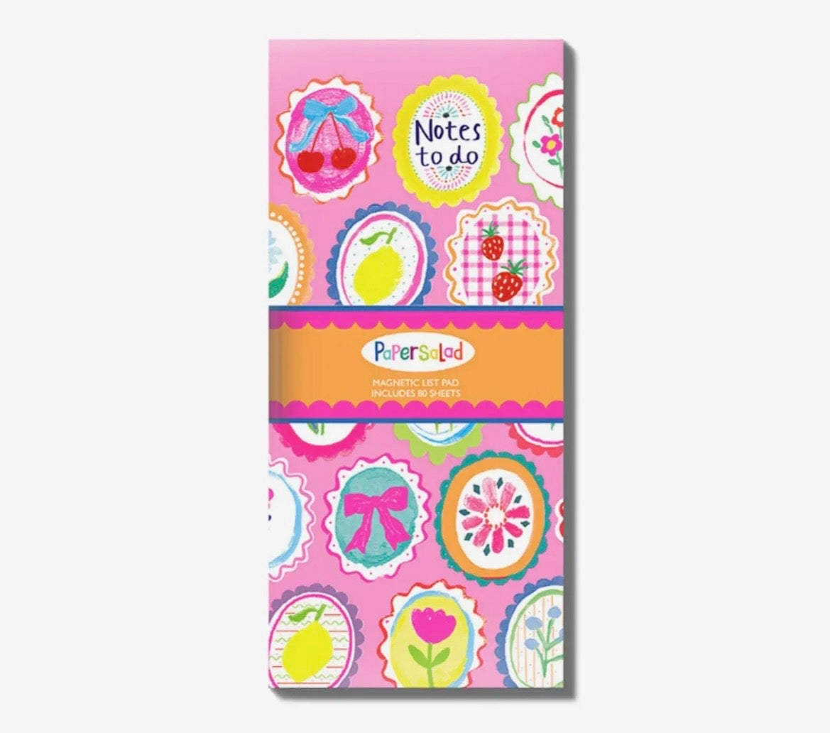 Magnetic List Pad by Paper Salad