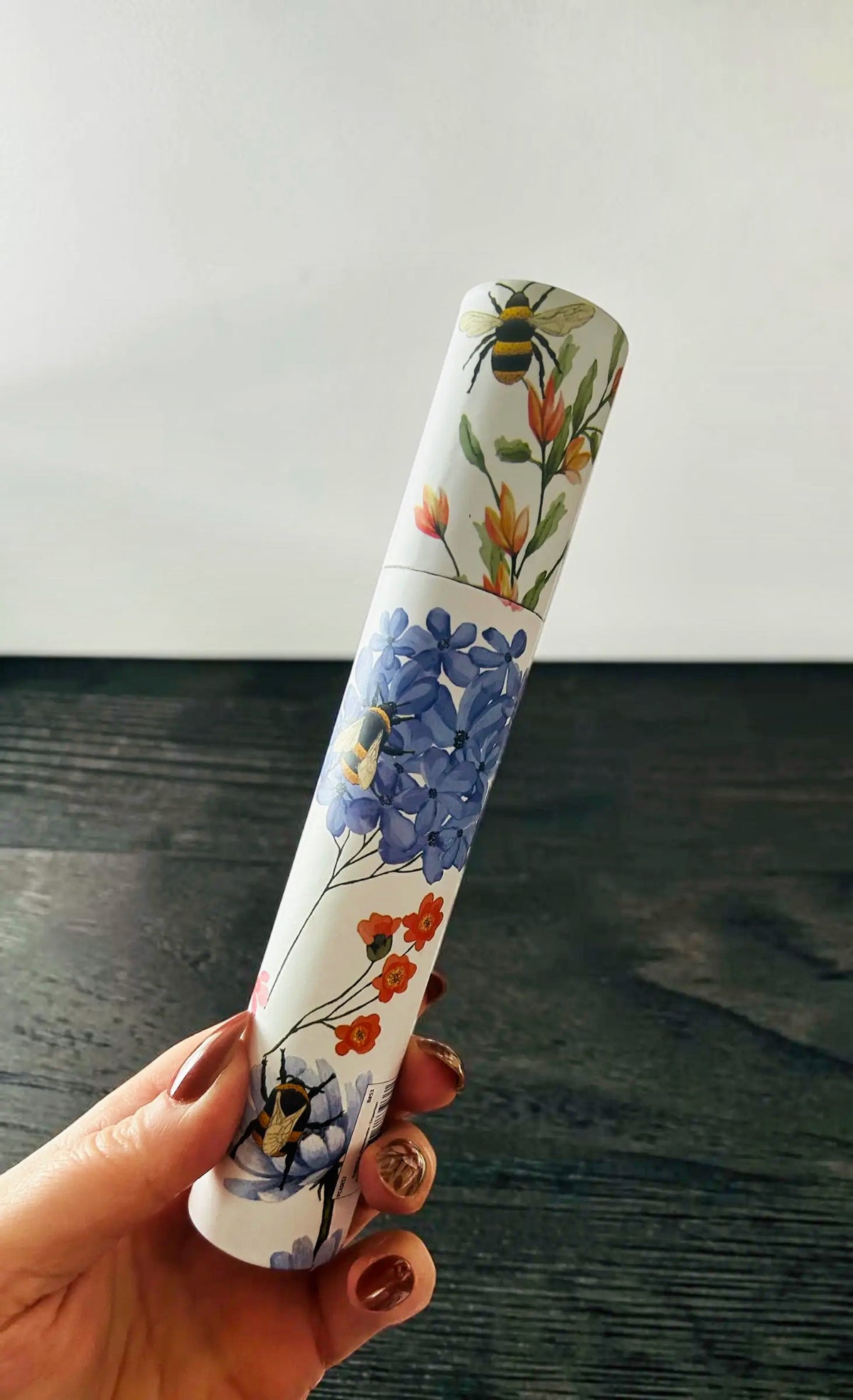 Floral Bee Nectar Meadows Large Pencil Pot
