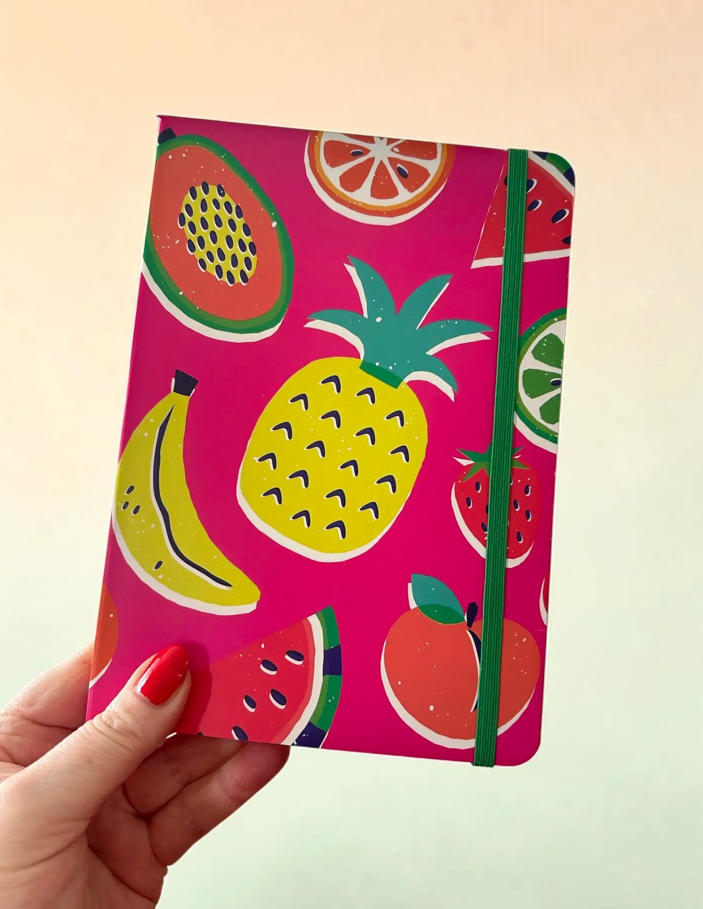 Summer Fruits A5 Lined Notebook
