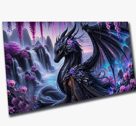 70x40cm Fantasy Dragon Diamond Art Painting Kit
