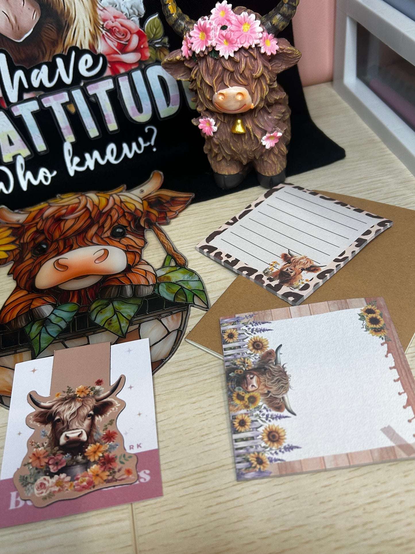 Highland Cow Attitude Gift Bundle