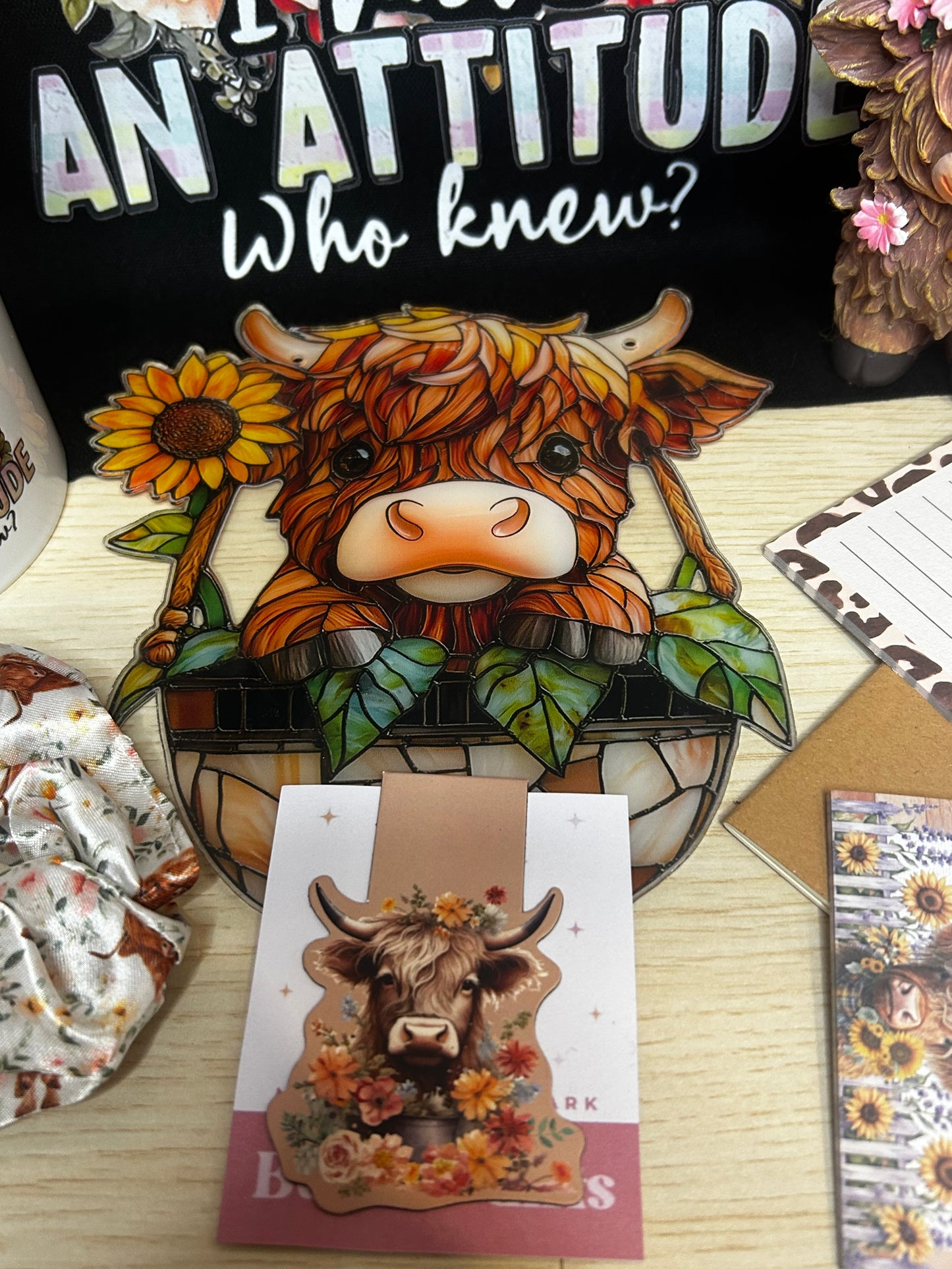Highland Cow Attitude Gift Bundle