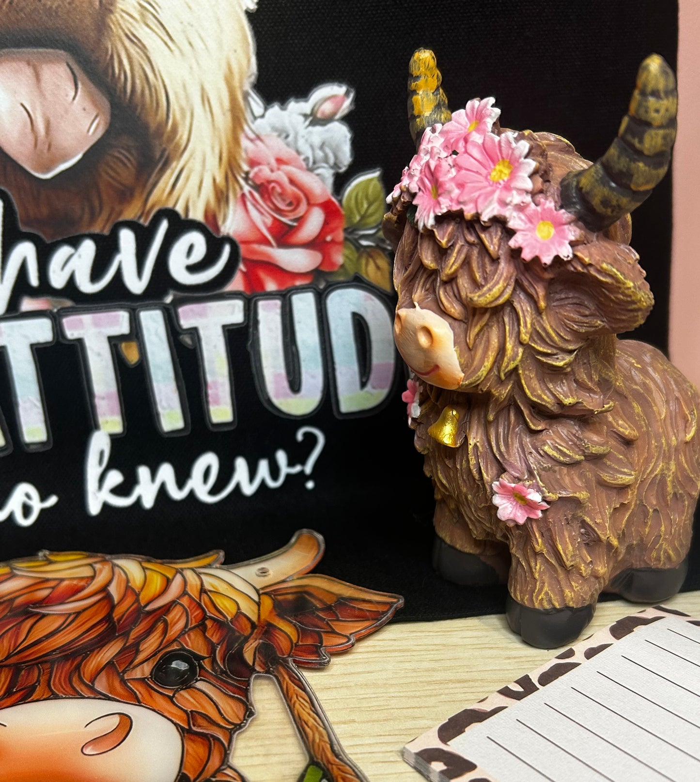 Highland Cow Attitude Gift Bundle