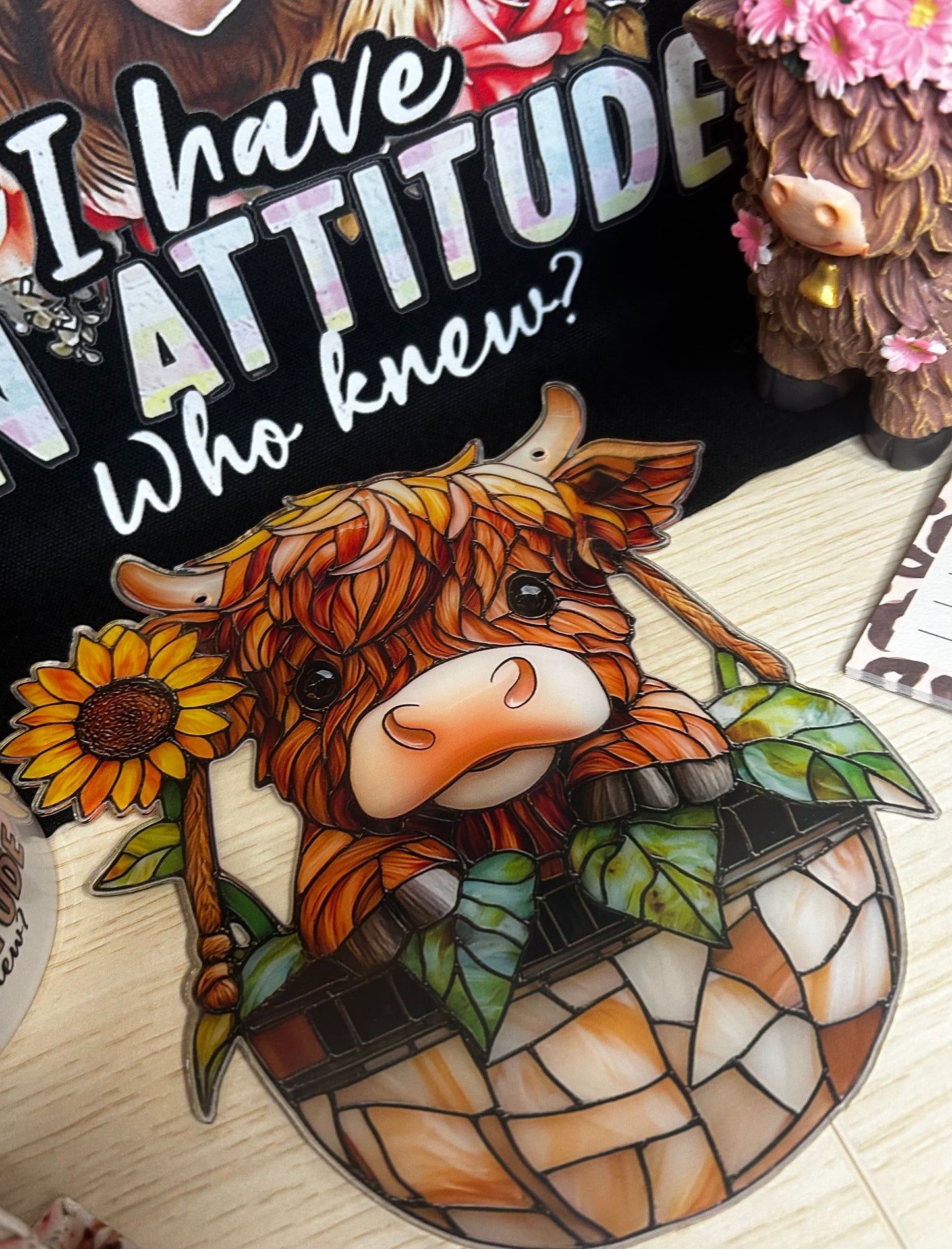 Highland Cow Attitude Gift Bundle