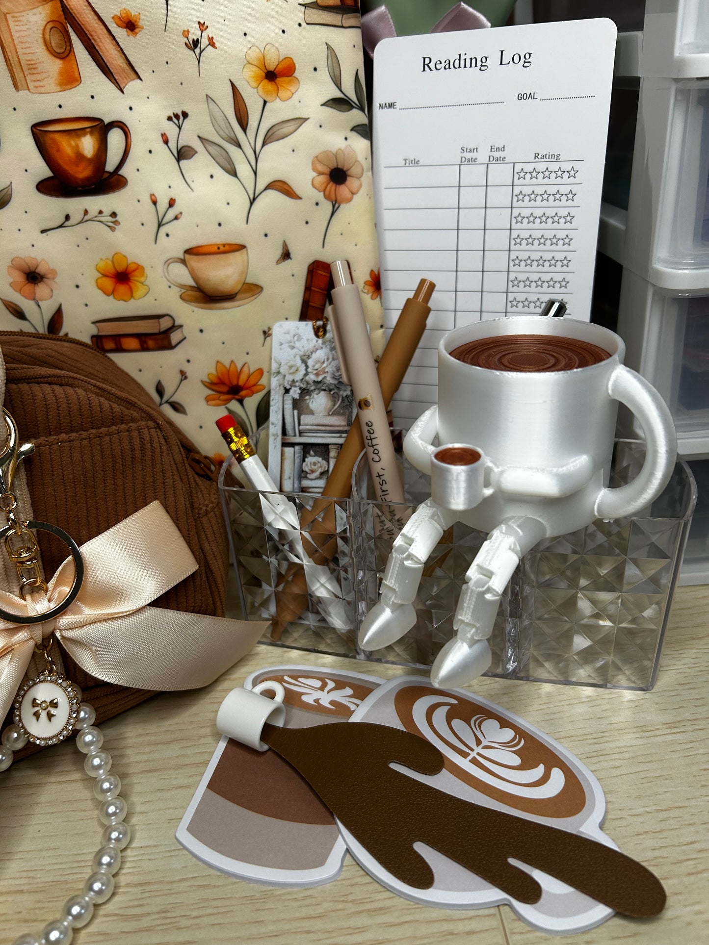 Neutral Coffee & Cream Bookish Bundle