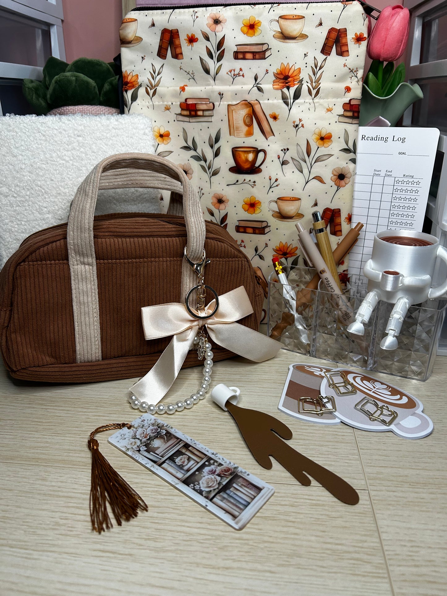 Neutral Coffee & Cream Bookish Bundle