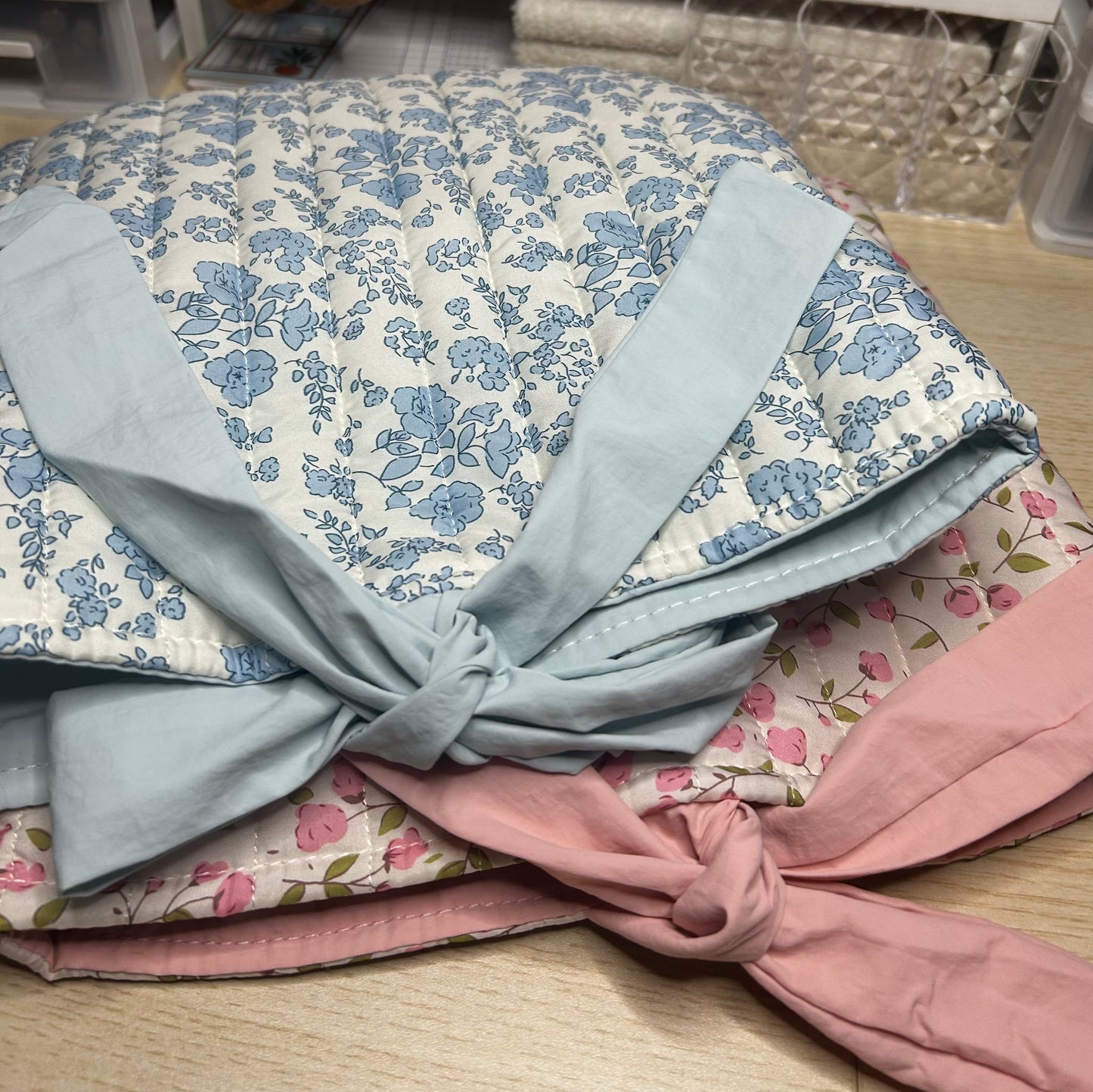 Deluxe Quilted Book Bag & Mystery Bundle