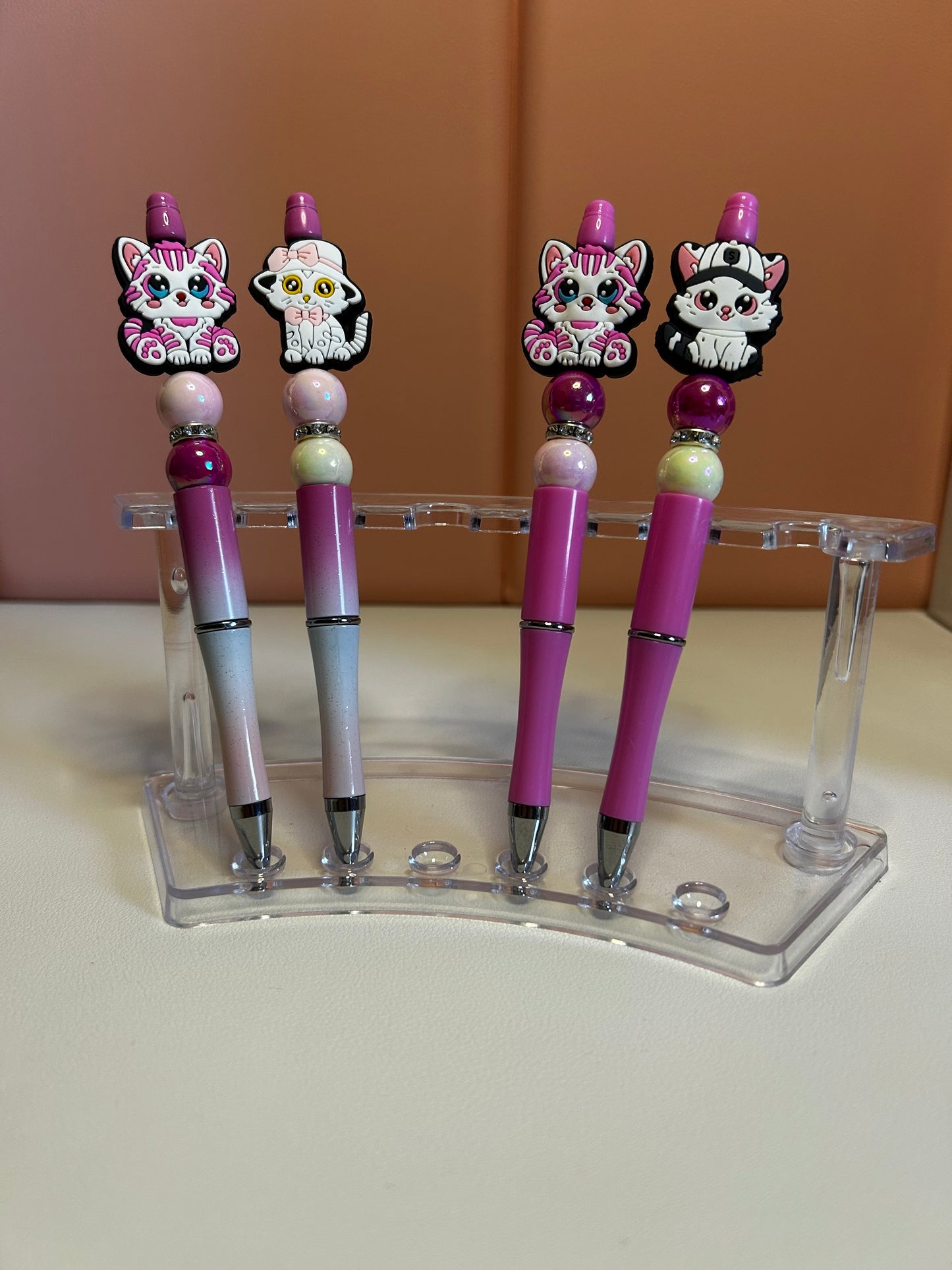 Kitty Kat Handmade Beaded Pens