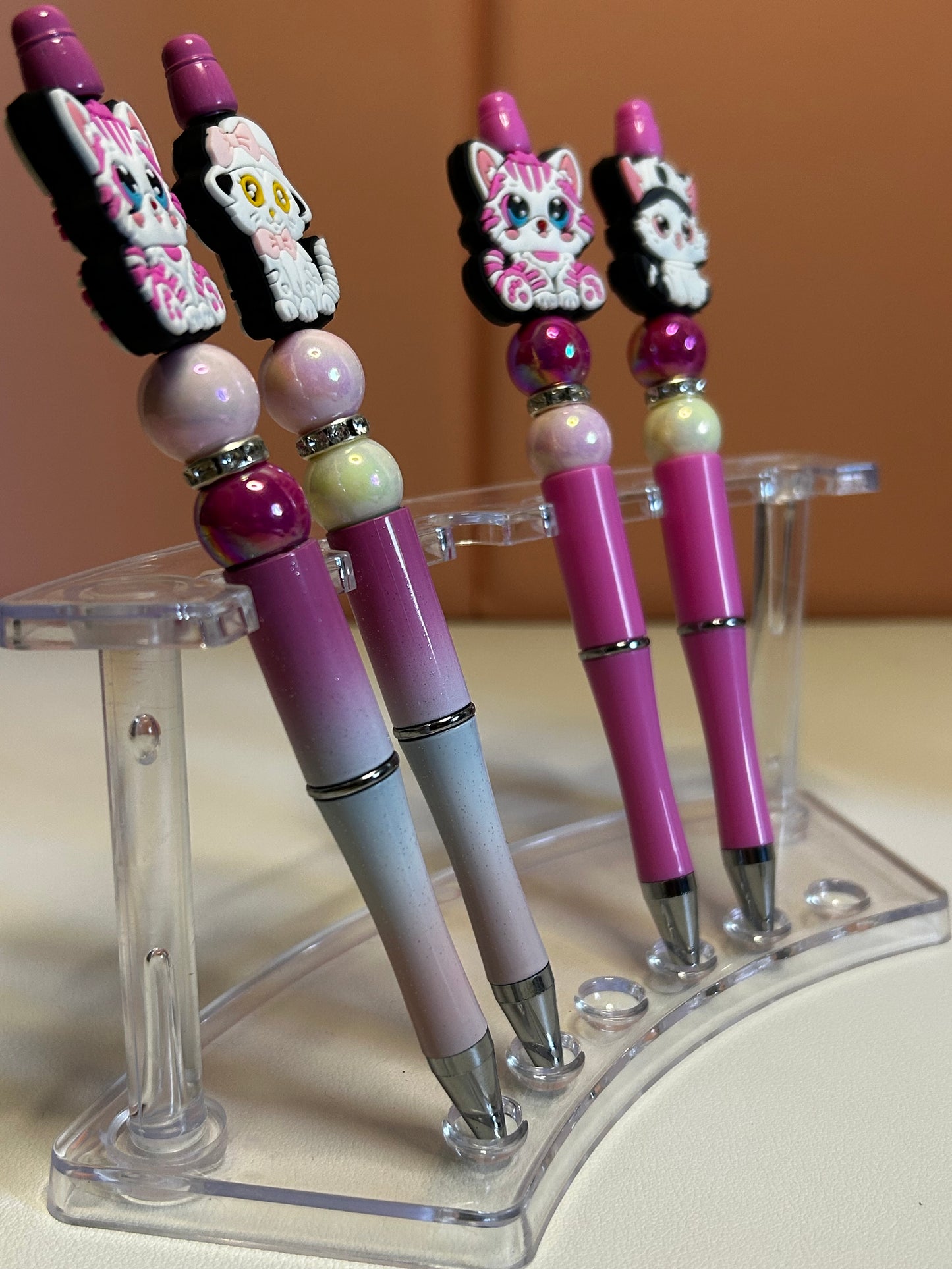 Kitty Kat Handmade Beaded Pens