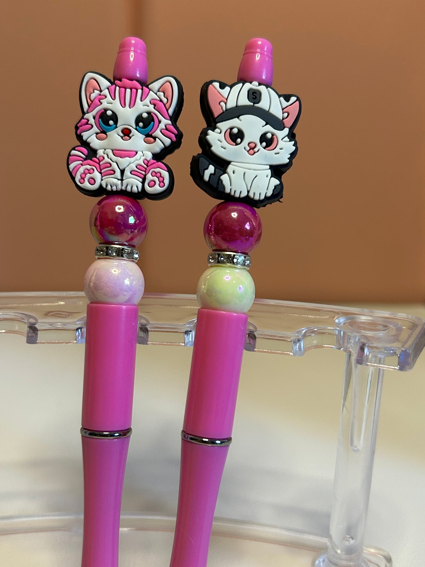 Kitty Kat Handmade Beaded Pens