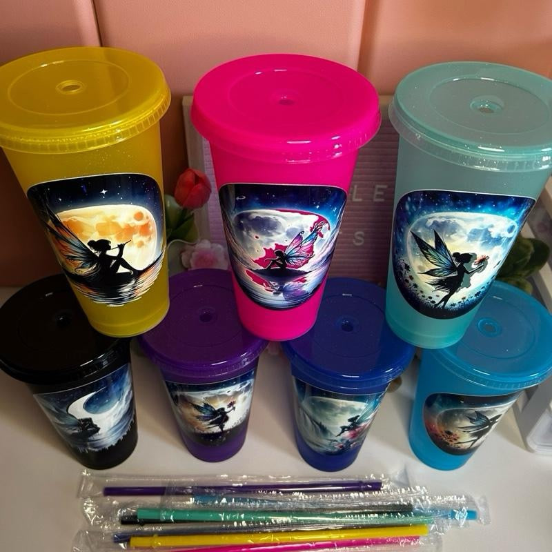 Handmade Fairy Design Cold Cups