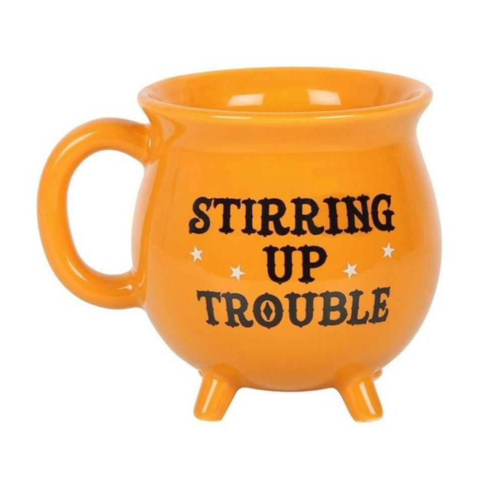 Stirring Up Trouble Cauldron Mug