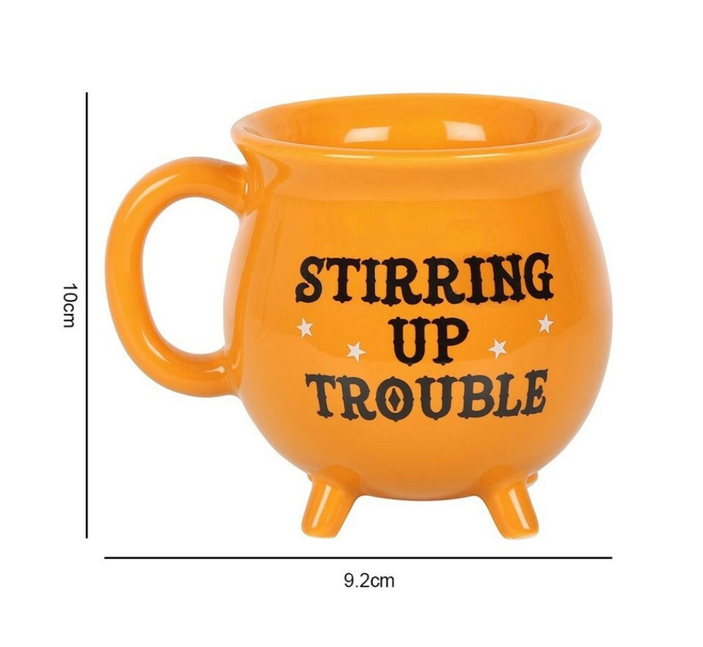 Stirring Up Trouble Cauldron Mug