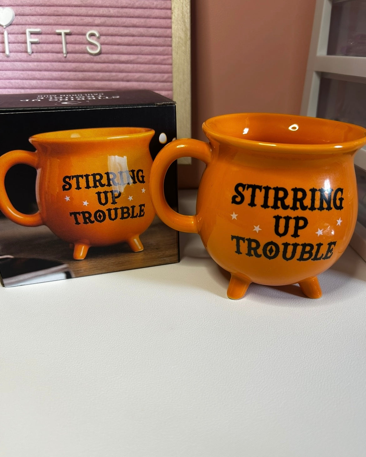 Stirring Up Trouble Cauldron Mug