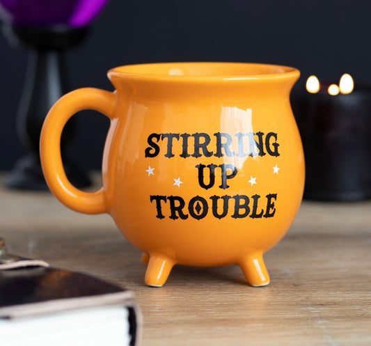 Stirring Up Trouble Cauldron Mug