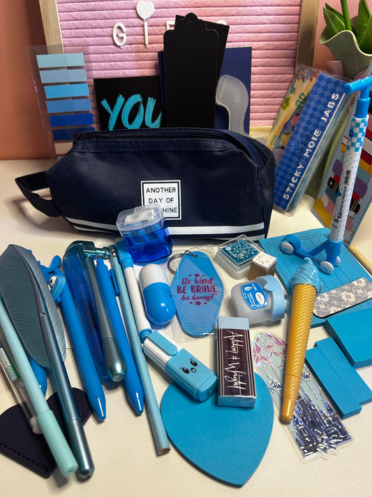 Clearance Stationery Bundle in Blue